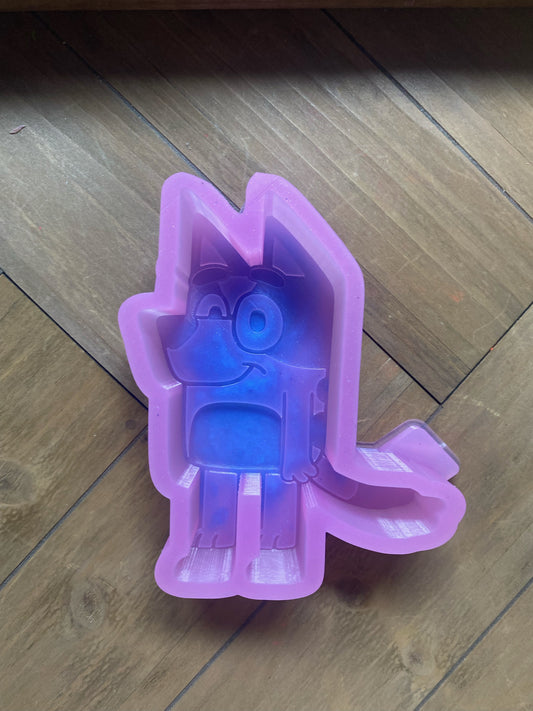 Blue dog freshie mold
