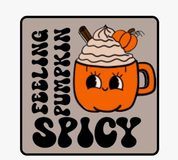 Square inserts- pumpkin spicy