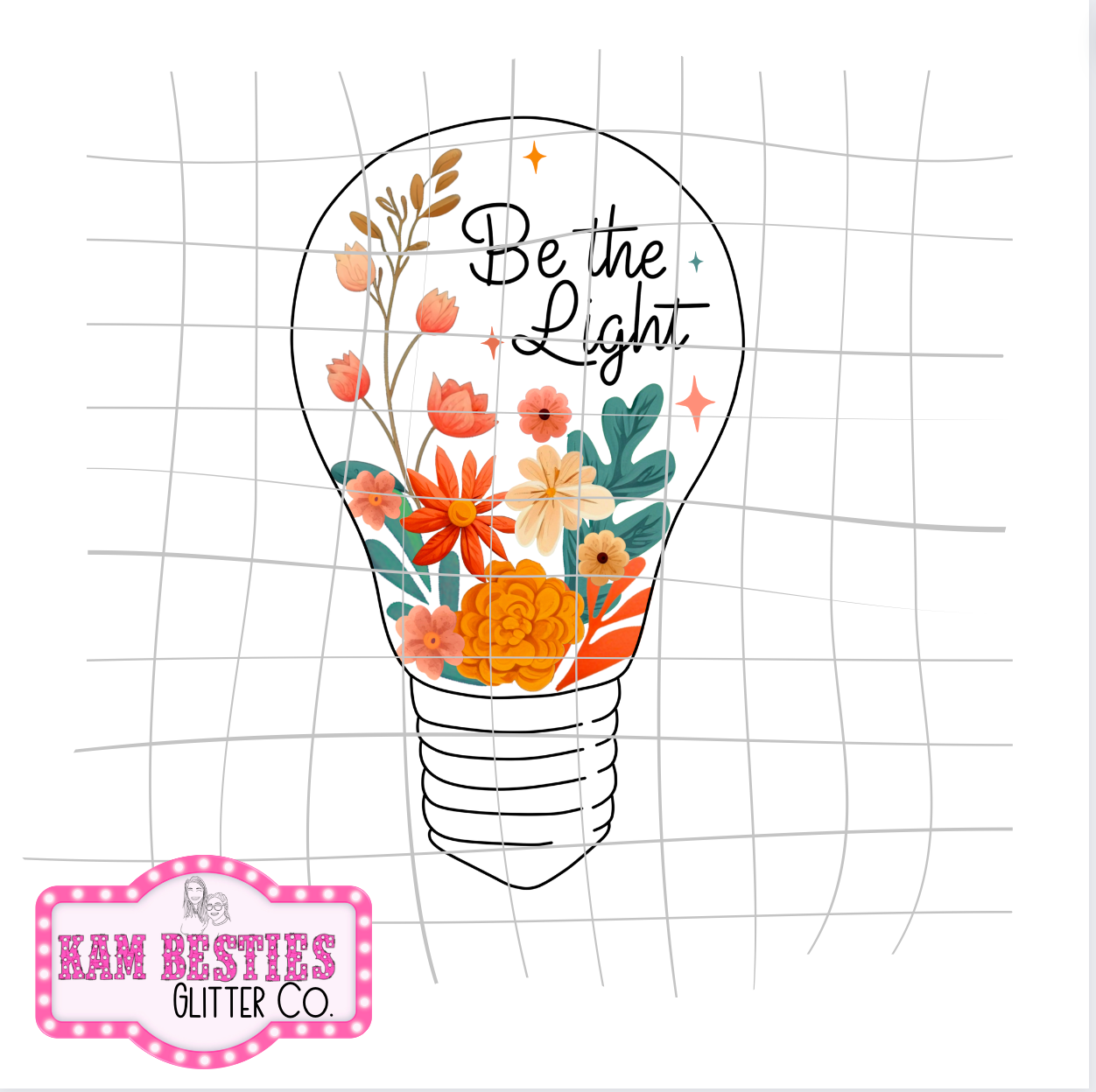 Be The Light Decal