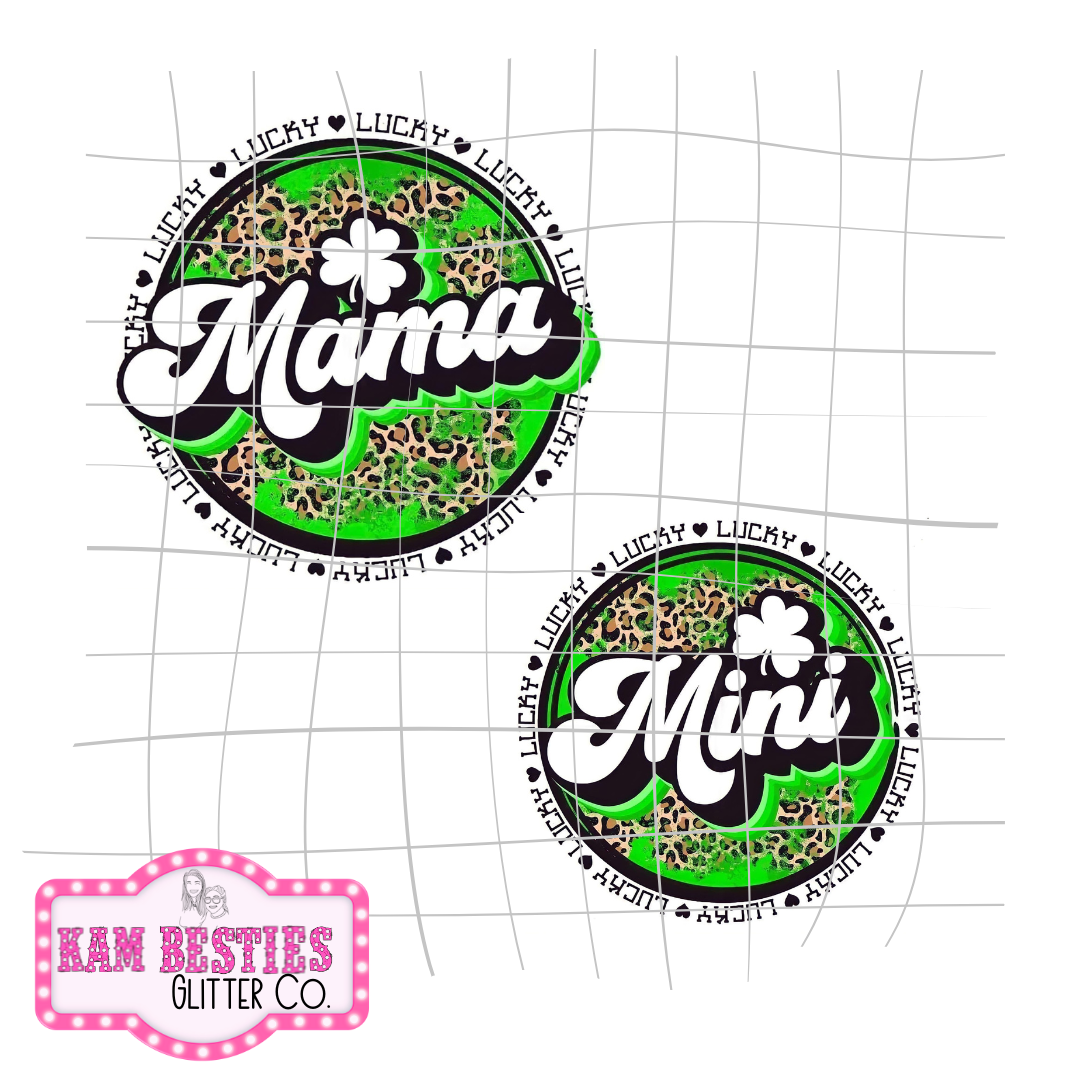 St. Patrick's Mama Mini Decal