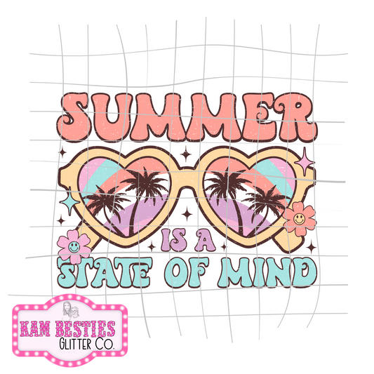 Summer Is A State Of Mind Decal