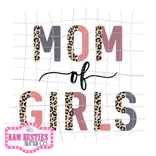 Mom of Girls Decal