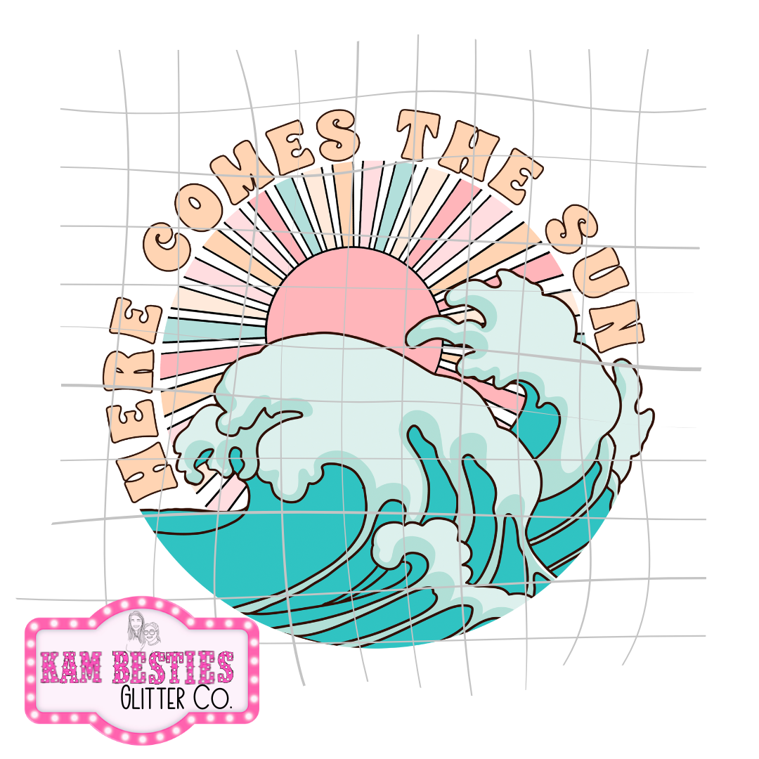 Here Comes The Sun Decal