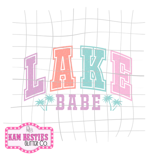 Lake Babe Decal