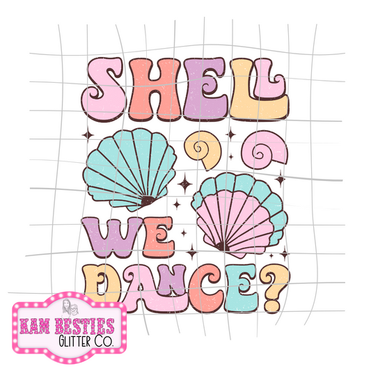 Shell We Dance Decal