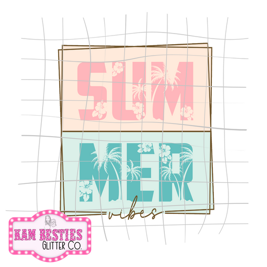 Summer Vibes 2 Decal