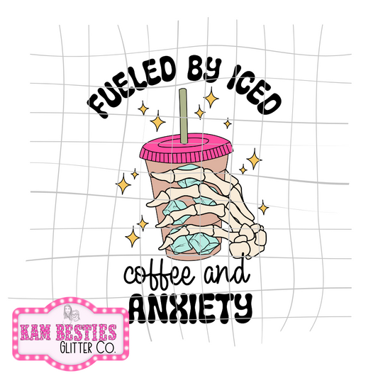 Iced coffee and anxiety