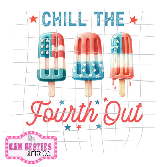 Chill the 4th out decal
