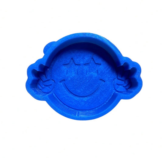 Peace and stars smiley freshie mold