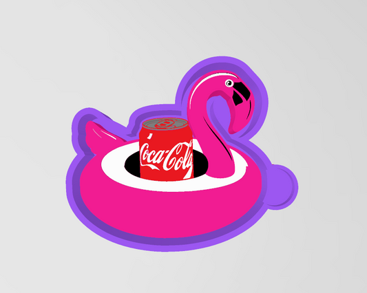 Soda in floaty