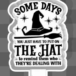 Put on the hat