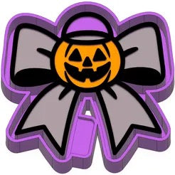 Bow with pumpkin