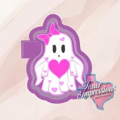 Pink Hearts Ghost