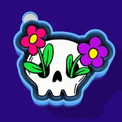Flower Skull