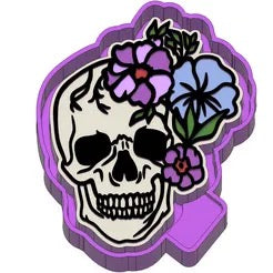 Flower Skull