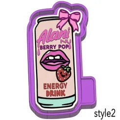 Energy drink berry pop