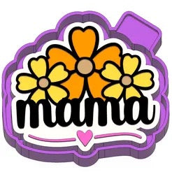 Mama with flowers