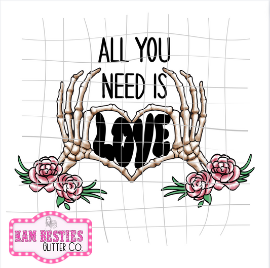 All You Need Is Love Decal