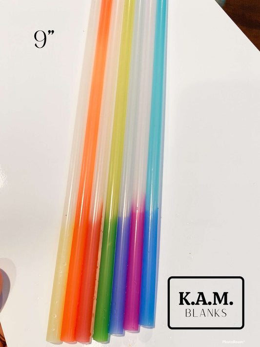 Color changing straw set