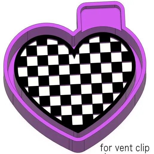 Checkered Heart Vents