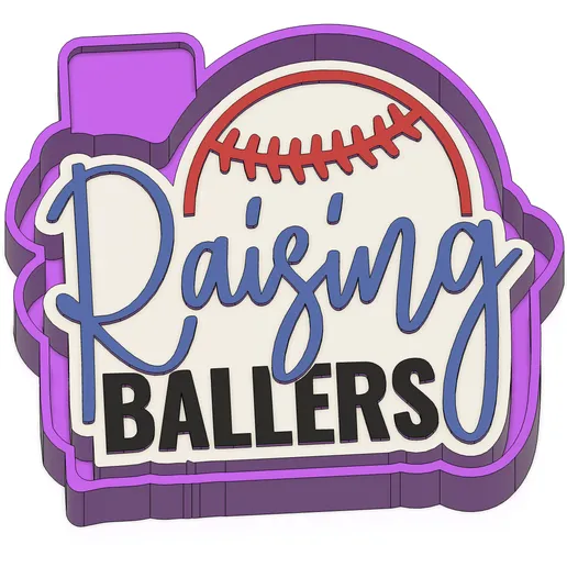 Raising Ballers Freshie Mold