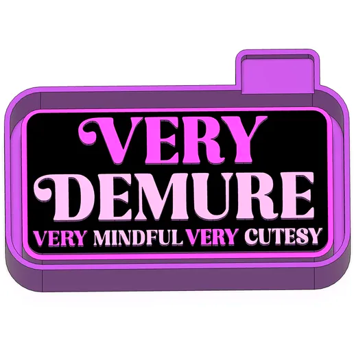 Very Demure