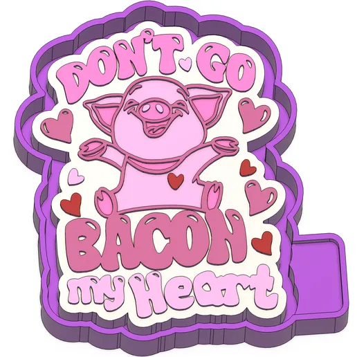 Don't go bacon my heart mold