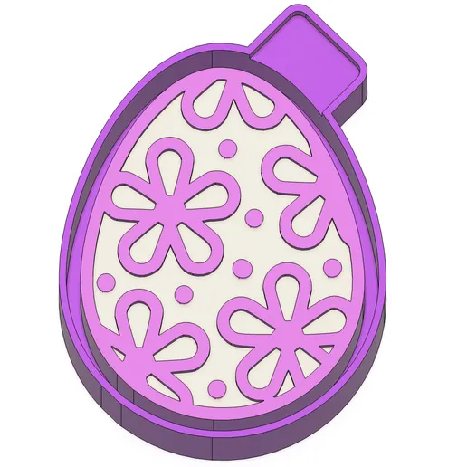 Floral Egg Freshie Mold