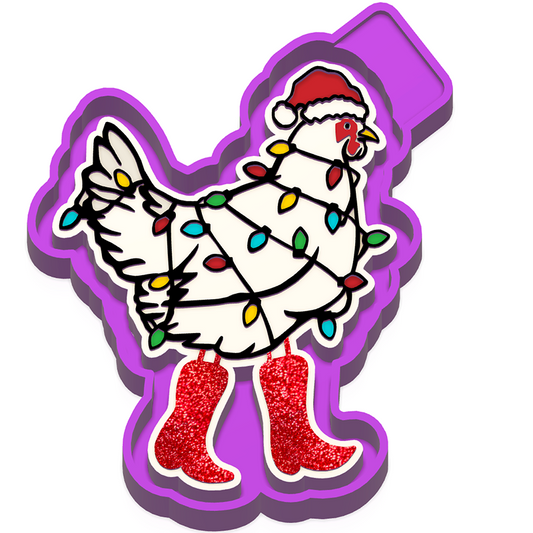 Christmas Chicken Mold