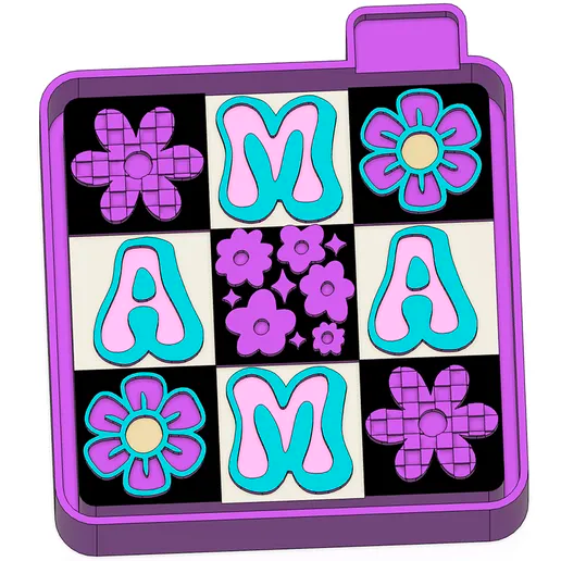 Floral mama squares