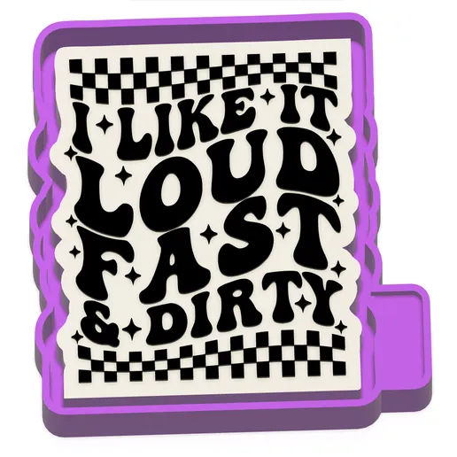 Like It Loud Freshie Mold