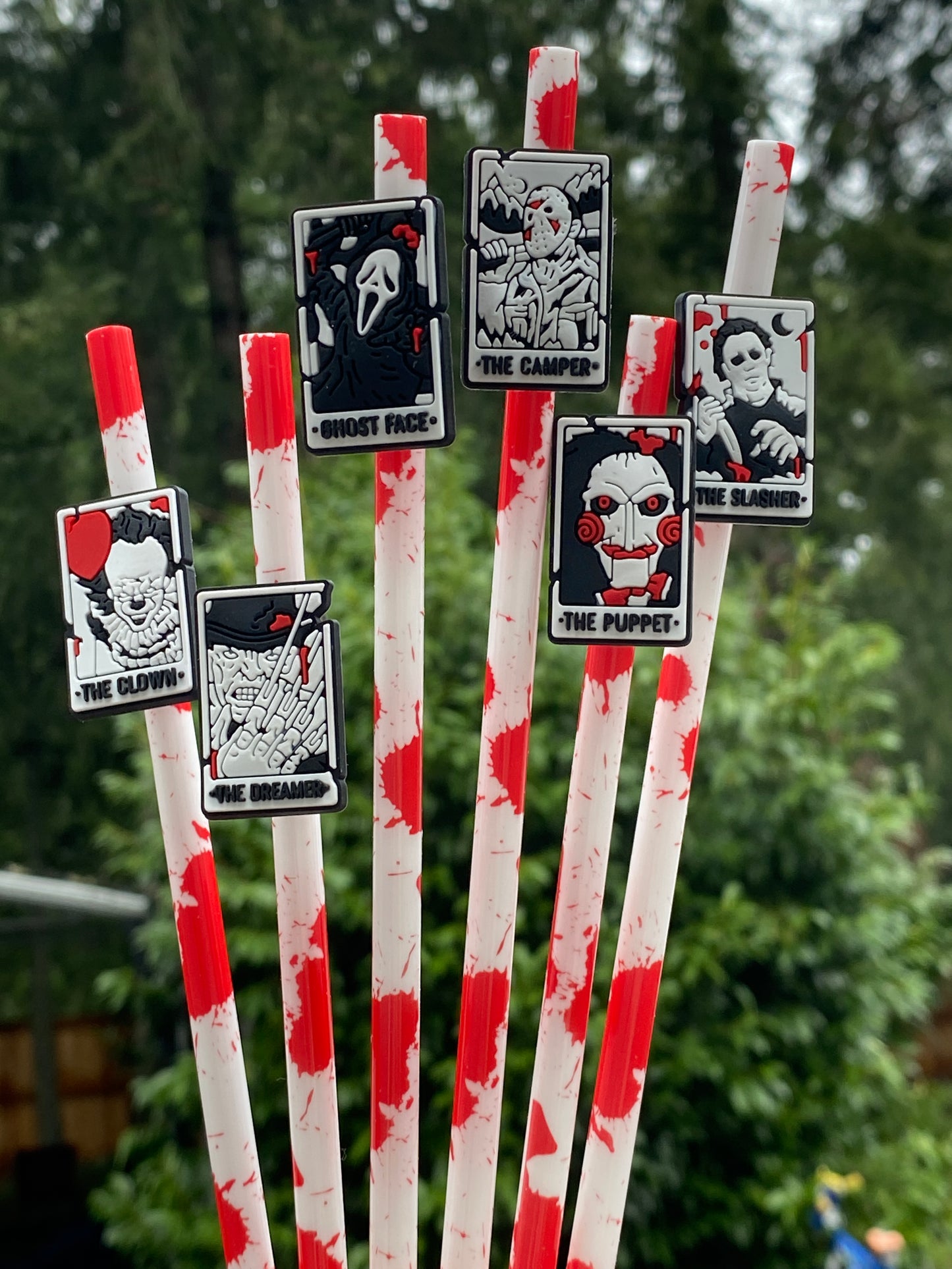 Horror cards set of 6
